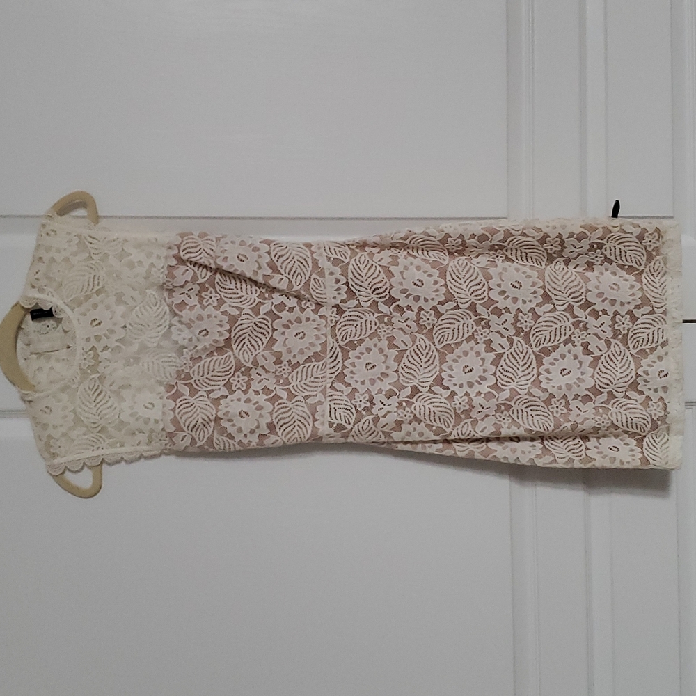 Marciano Open Back Lace Dress